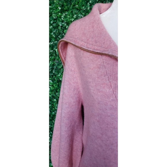 2. J.Crew Half-zip sweater-dress in supersoft yarn - Picture 5 of 7